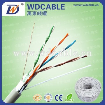 New product!Top grade designe cat 6 ftp indoor 305m/ roll lan cable/networking cable