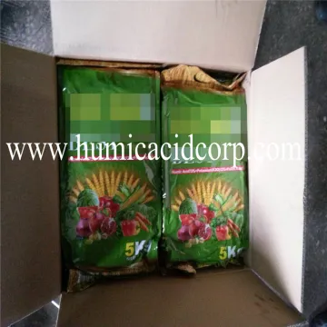 98% soluble potassium humate flakes