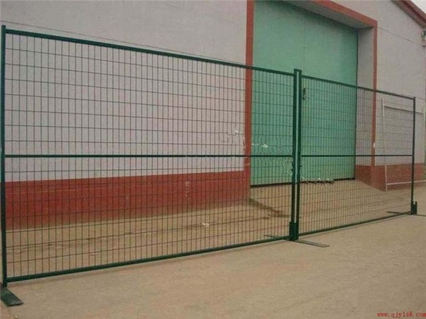 removable metal fence