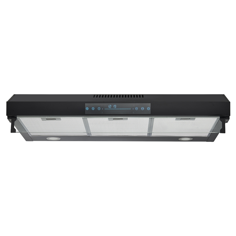 High Quality 60/90cm Stainless Steel Exhaust Hood Touch Control Cooker Hood Kitchen Slim Under Cabinet Range Hood