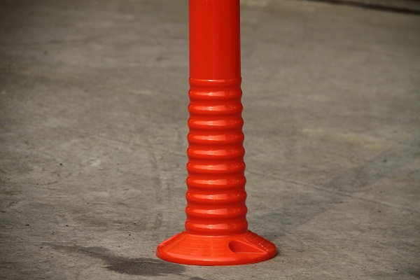 Orange Road PU Plastic Flexible Warning Delineator Post