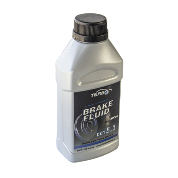 卸売テルボンブレーキ液ドット5.1-500mlプラスチックボトルカーブレーキ潤滑剤