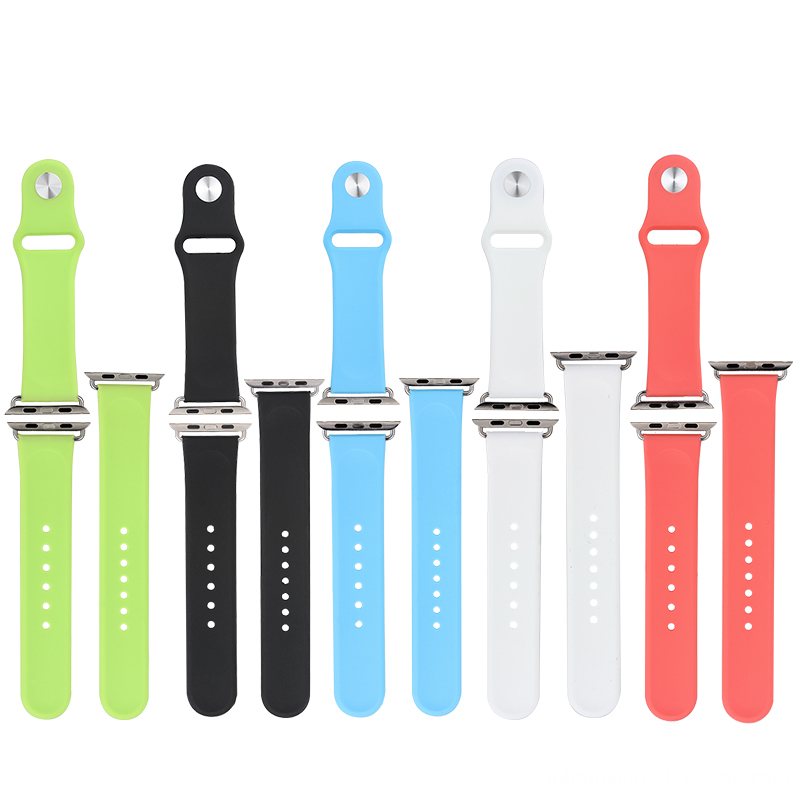 Apple watch silicone bracelet assembly 3