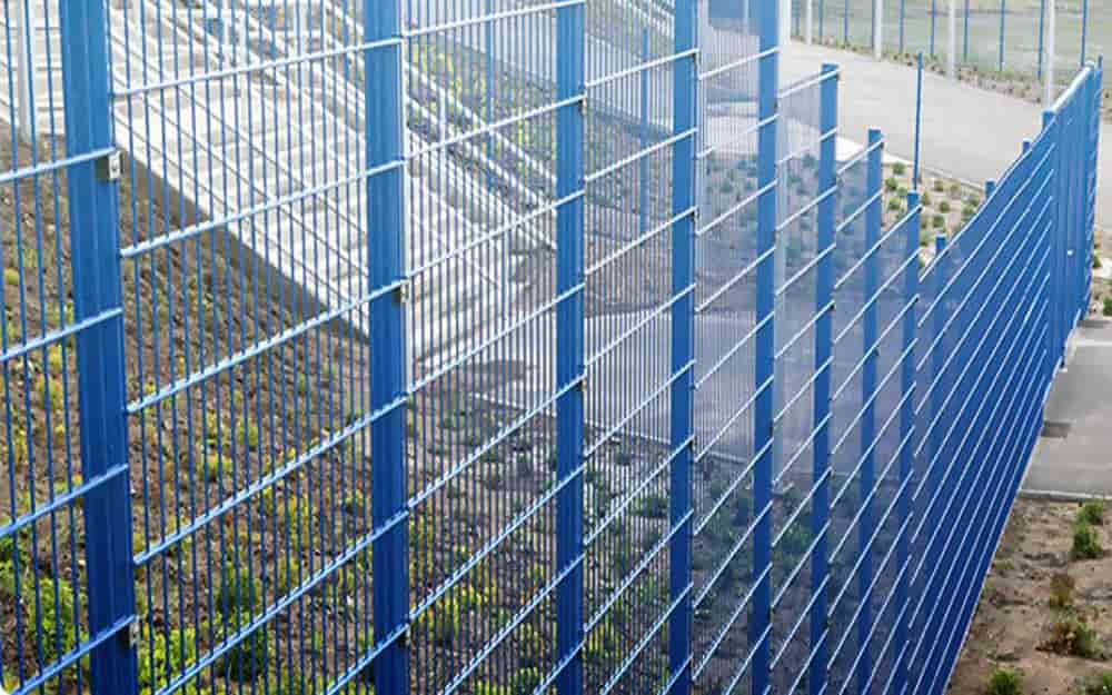 double wire fence