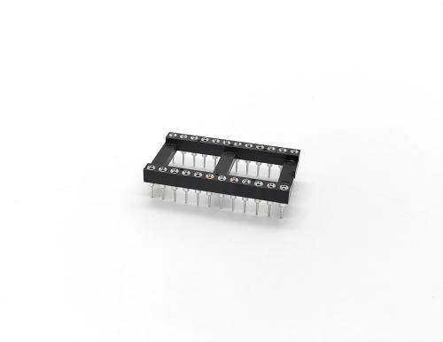 Dual In Line Socket 2.54mm Dual-in-line Socket Straight Dip(h=3 L=7.43) Series, High ...