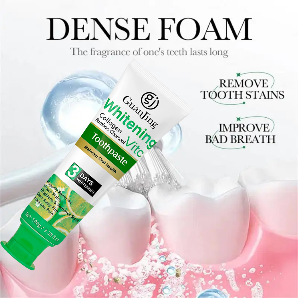 Vitamin C Whitening Toothpaste Png
