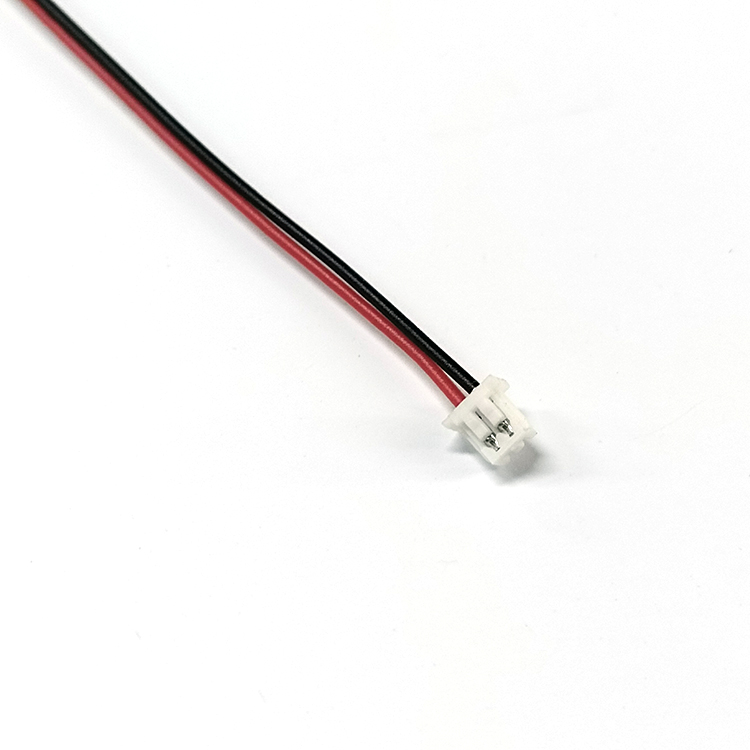 Red and black parallel terminal wire