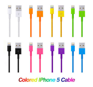 Colorful USB Cable for iPhone 5/5c