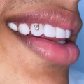 10K 22K Mini Gold Dental Teeth Gems