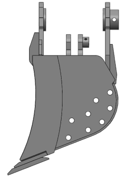 Hydraulic Swing Bucket with Rotator for Heavy Duty