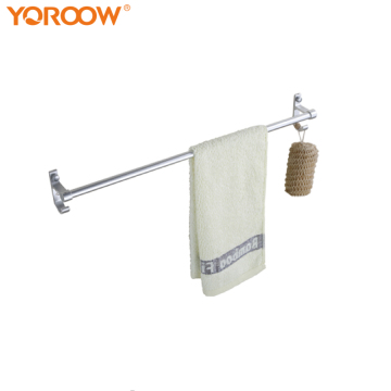 YOROOW Modern Single Bar Aluminum Wall-Mounted Bathroom Towel Rack