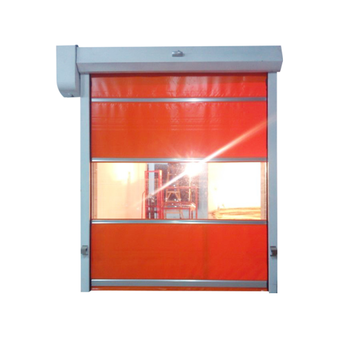 Automatyske Industrial PVC High Speed ​​Rolling Shutter Doors