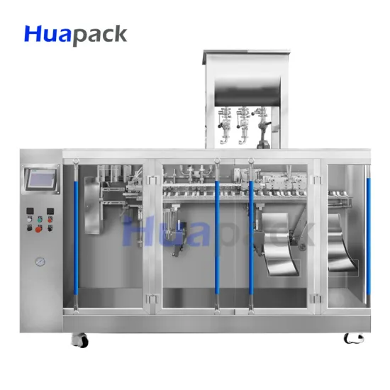 Premade Detergent Gummy Liquid Spout Pouch Filling and Sealing Machine