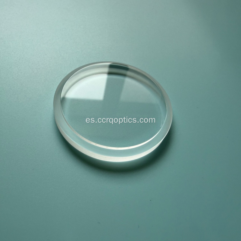 Ventana óptica de cristal de fluoruro de magnesio (MgF2)