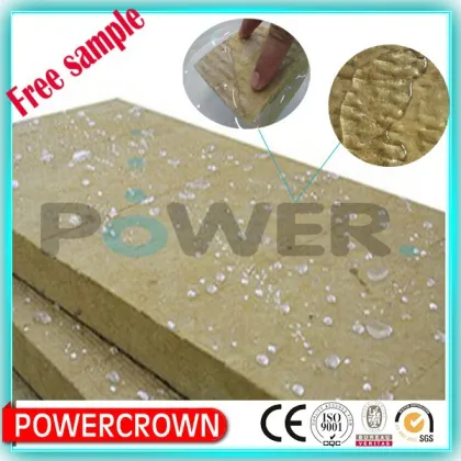 waterproof rock wool insulation board/rockwool hydroponics