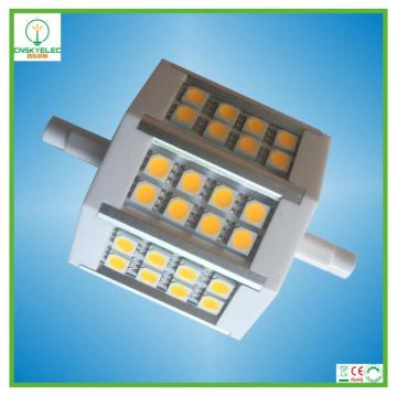 r7s 5050smd 78mm 5W lamp dimmable r7s led light