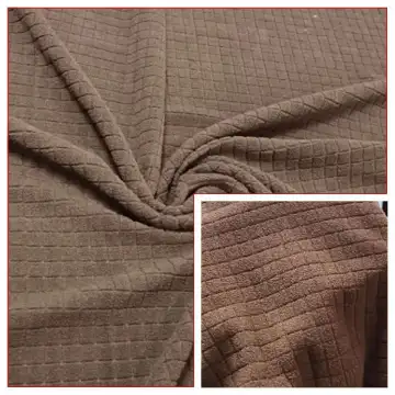 100% Polyester Polar Fleece with Laminated Check