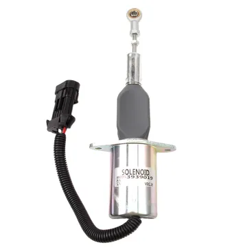 24V Diesel Engine Stop Solenoid - Fuel Stop Shutdown Solenoid (3939019)