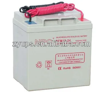 Maintenance-Free Sealed Lead Acid GEL Battery 12V 24AH