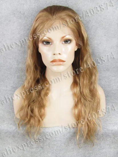 Qingdao Top Quality Indian Remy Human Hair Blonde Lace Front Wigs
