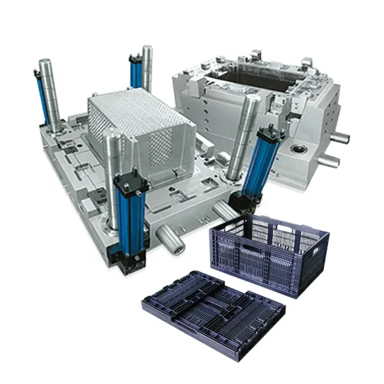 Low Price Plastic Folding Crate Mould for Vegetable Transportation