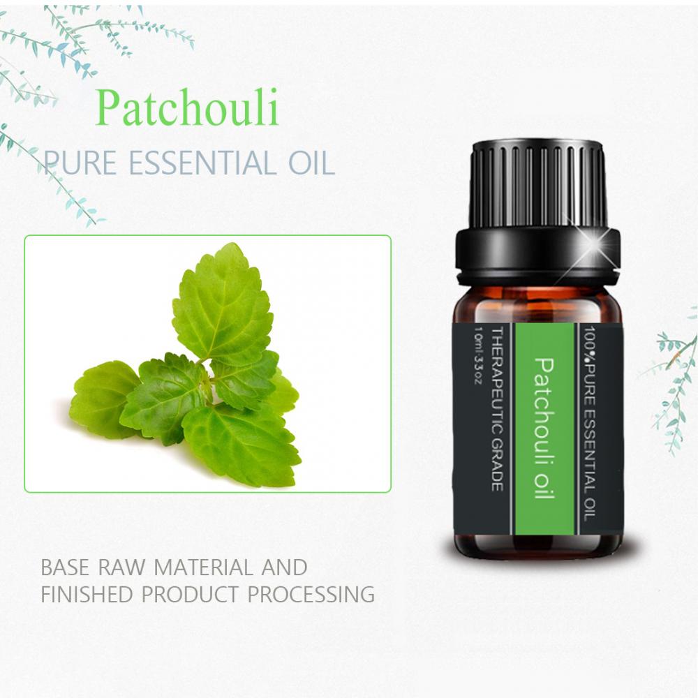 Organic Patchouli Essential Oil For Perfume Pain Relief