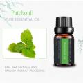Óleo essencial de patchouli orgânico para alívio da dor do perfume