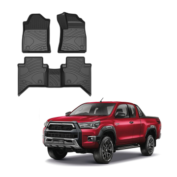 Waterproof TPE Car Mats for Toyota Hilux Revo 2015-2021