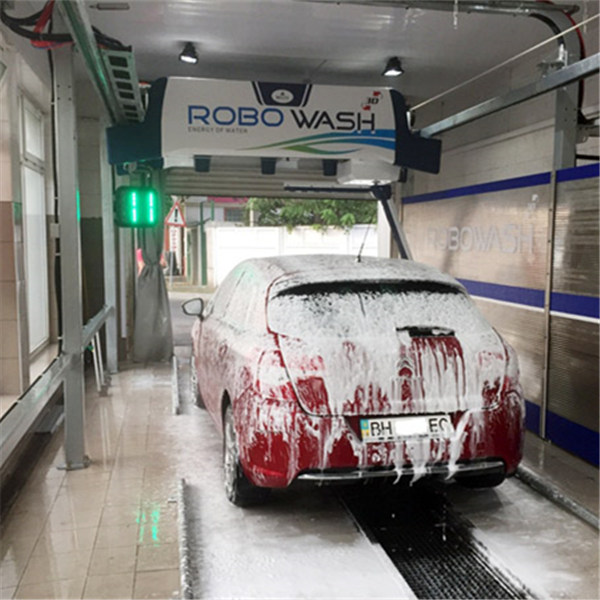 Auto car wash machine touchless