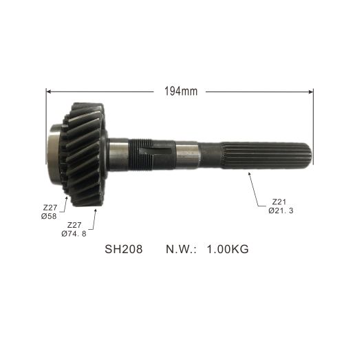 FACTORY SALE Manual auto parts transmission Shaft oem 24517026 for CHEVROLET