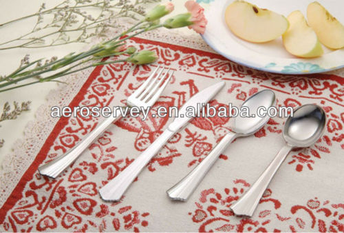 Chorme silver cutlery