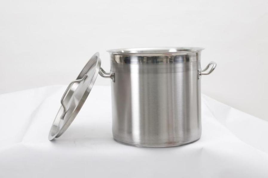 Stockpot de aço inoxidável de grau alimentar