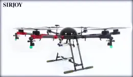 Pollination 10l agriculture crop spraying drone uav for sale