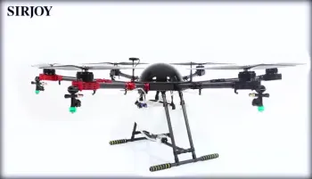 Pollination 10l agriculture crop spraying drone uav for sale