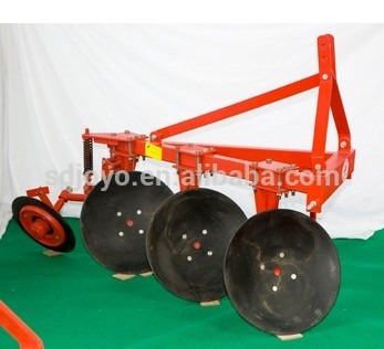 1LYQ-320 good quatily plough for 4-wheel Farm Tractor 15-30HP by shandong joyo