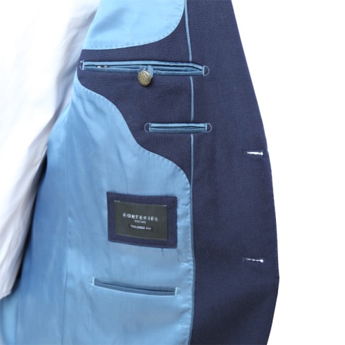 Elegant Regular Fit Office Blazer with Notch Lapel