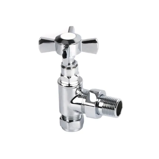 High Temperature Manual 1/2inch  brass Radiator Valves steam radiator angle valve