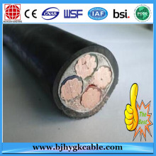 Cable de alimentación forrado PVC aislado XLPE de cobre de 1KV