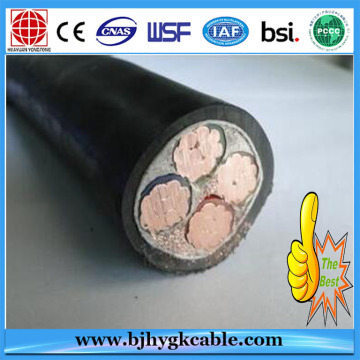 Cables eléctricos Norma IEC 4x25mm2 con aislamiento de PVC