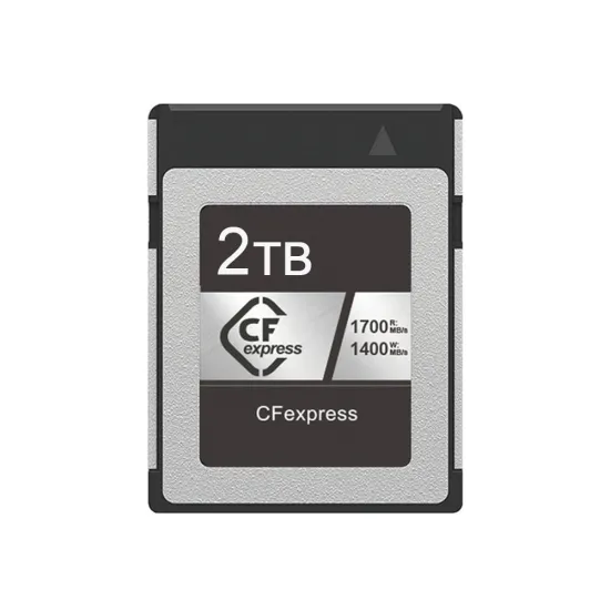 CF Express Type B PCIe Gen 3.0x2 CF Card VPG400 for 4K Videos - 256GB to 2TB