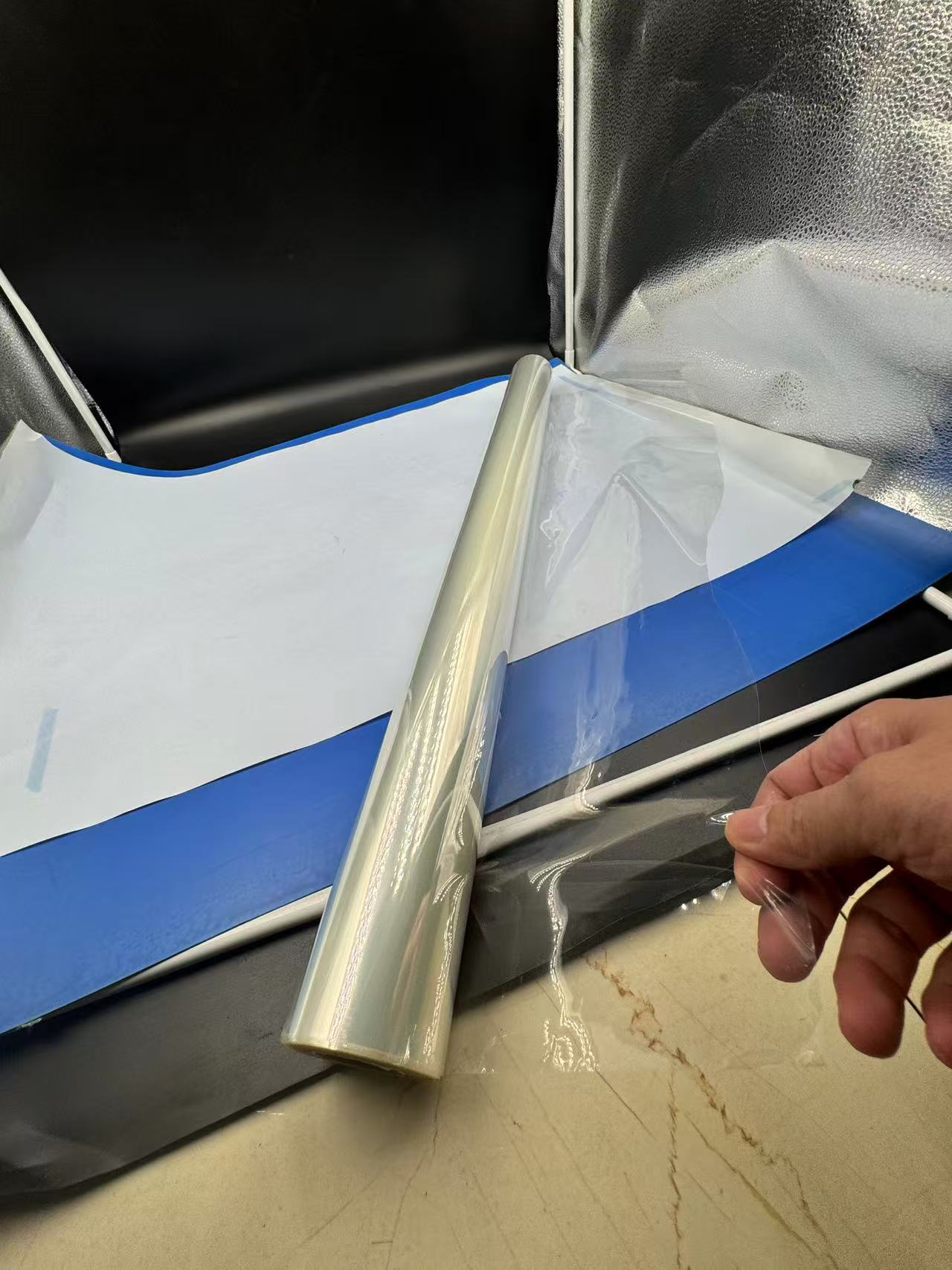 PVC shrink film transparent packaging
