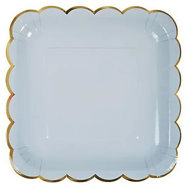 Custom Printed Christmas Party Dinner: Disposable Paper Tableware