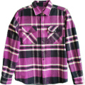 Men Casual Y/D Cotton Flannel Shirt