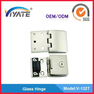 5-8mm zinc alloy kitchen cabinet glass hinge