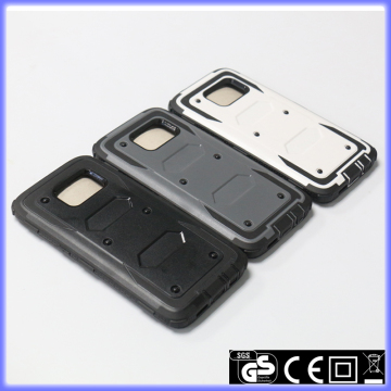 wholesales heavy duty shockproof tpu pc combo case for samsung galaxy s7