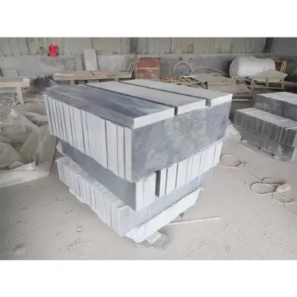 Black Limestone Lump Floor Tiles