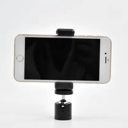 360 Degree Rotatable Aluminum Tripod Ball Head for Monopods and Camcorders - Max Load 5.5lbs