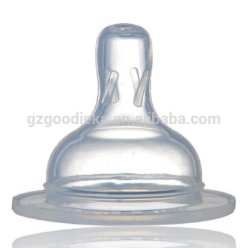 Wide Neck BPA Free FDA Grade Baby Bottle Nipple