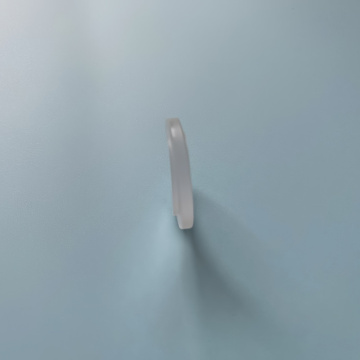 Vidro de janela com cunha de fluoreto de cálcio