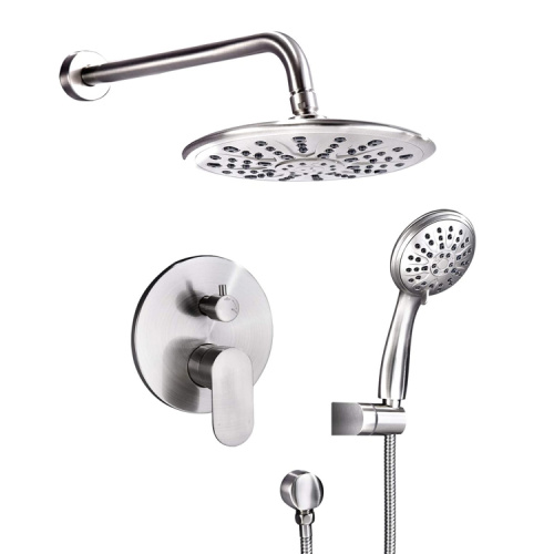 Hotelspa wedi&#39;i frwsio crôm crôm pen cawod faucet set faucet